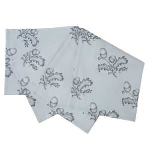 INK ARTWORK ACORNS NAPKINS